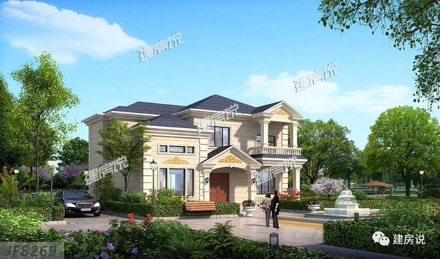 5棟漂亮的別墅設(shè)計(jì)圖，送給需要建房的你，每一棟都很出色！