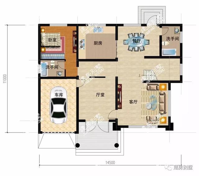 經典實用夠氣派的四層別墅圖，戶型通透活動室齊全，男女老少都喜歡