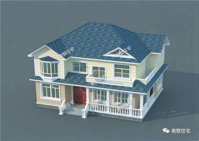 三款二層農村小別墅設計圖，蓋房子對于人們來說是一輩子的一件大事，選這幾款絕不會錯