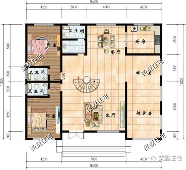 三款二層農村小別墅設計圖，蓋房子對于人們來說是一輩子的一件大事，選這幾款絕不會錯