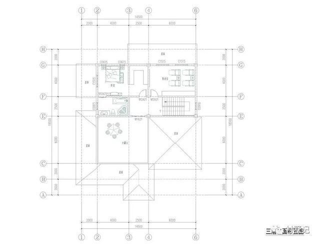 農村自建三層別墅設計圖，戶型合理，居住舒適，讓你有一套屬于自己的房子