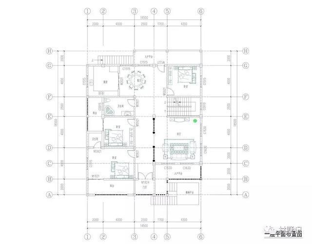 農村自建三層別墅設計圖，戶型合理，居住舒適，讓你有一套屬于自己的房子