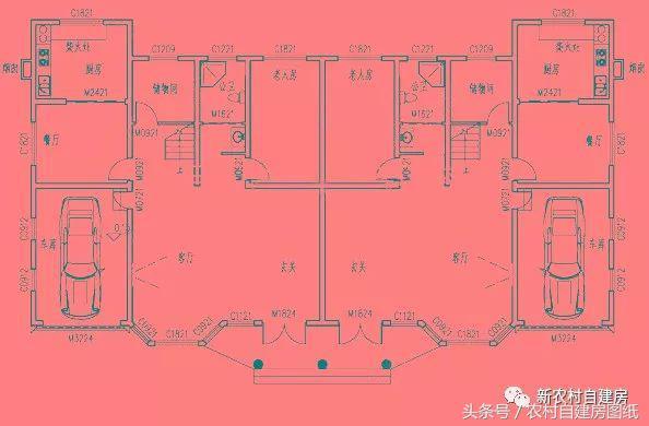 9款農村別墅設計圖帶柴火灶，高端又接地氣，讓你的生活幸福滿滿