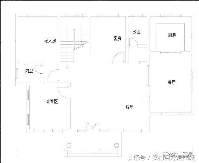 9款農村別墅設計圖帶柴火灶，高端又接地氣，讓你的生活幸福滿滿