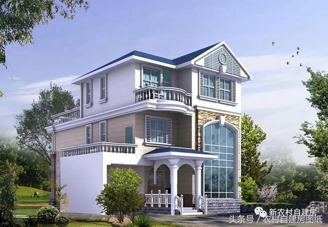 9款農村別墅設計圖帶柴火灶，高端又接地氣，讓你的生活幸福滿滿