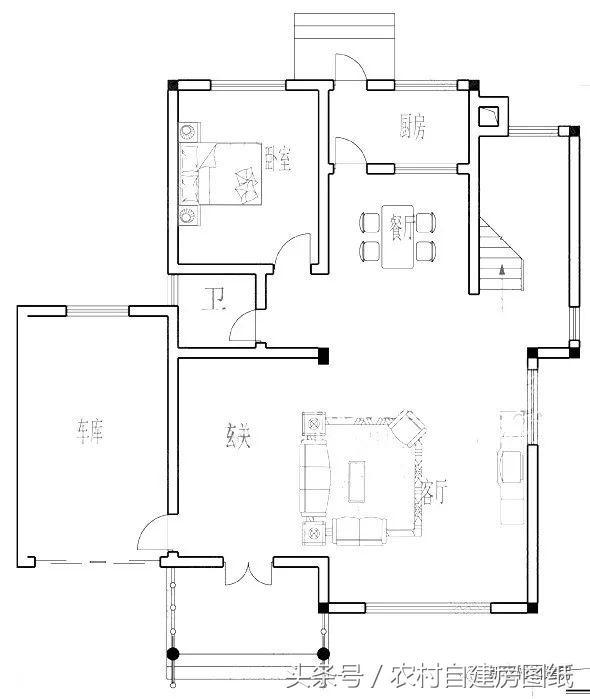 9款農村別墅設計圖帶柴火灶，高端又接地氣，讓你的生活幸福滿滿