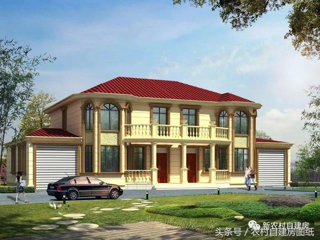 9款農村別墅設計圖帶柴火灶，高端又接地氣，讓你的生活幸福滿滿