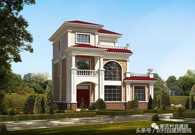 3款100平米的小戶型別墅設計圖，讓你擁有一棟精致的別墅