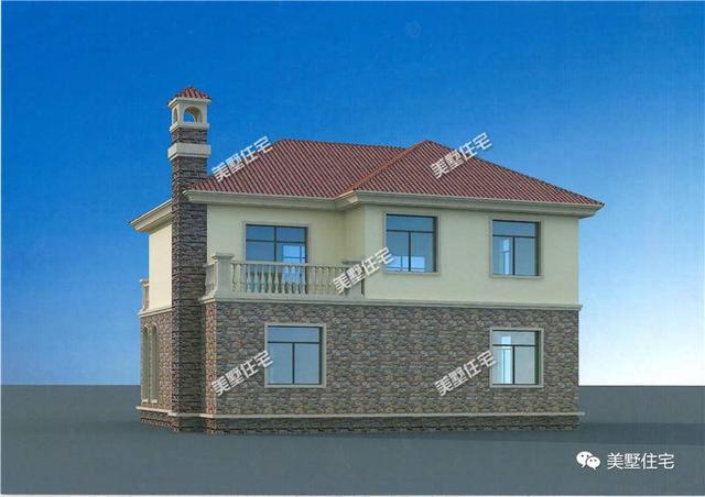 3款兩層很適合在農村建的小別墅設計圖，簡單經濟實用又美觀，你看了一定會喜歡的