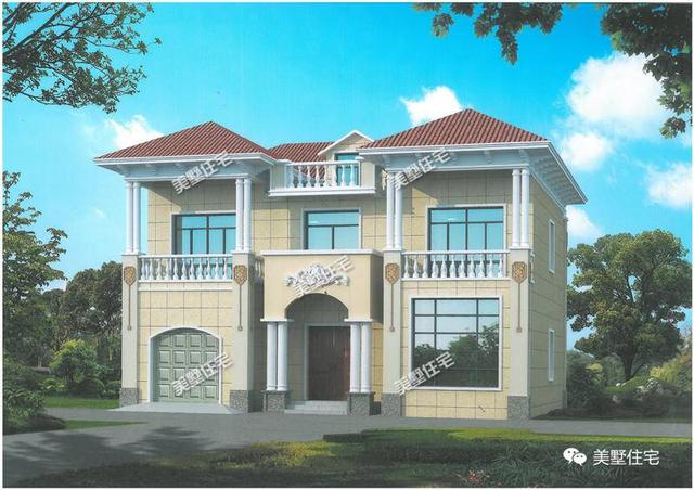 3款兩層很適合在農村建的小別墅設計圖，簡單經濟實用又美觀，你看了一定會喜歡的