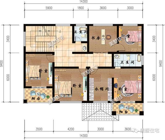 3款兩層很適合在農村建的小別墅設計圖，簡單經濟實用又美觀，你看了一定會喜歡的