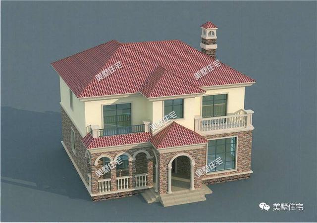 3款兩層很適合在農村建的小別墅設計圖，簡單經濟實用又美觀，你看了一定會喜歡的