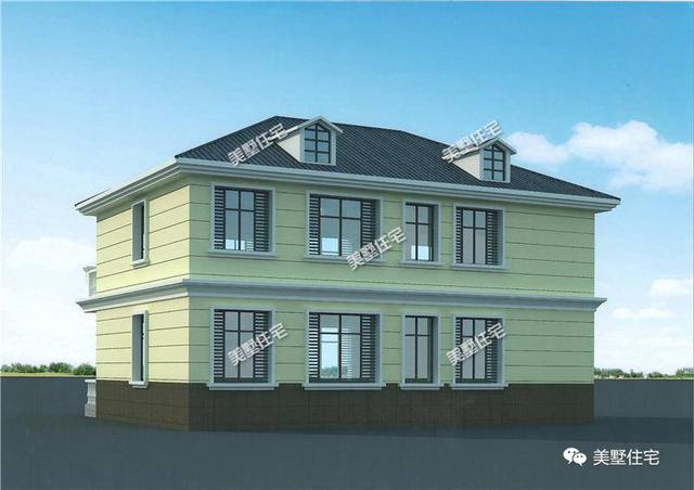 3款兩層很適合在農村建的小別墅設計圖，簡單經濟實用又美觀，你看了一定會喜歡的