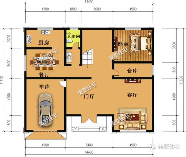 3款兩層很適合在農村建的小別墅設計圖，簡單經濟實用又美觀，你看了一定會喜歡的