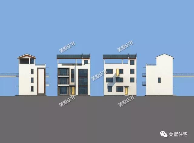 極具現(xiàn)代風(fēng)格的別墅設(shè)計(jì)圖，造價(jià)也不高，是小宅基地的完美首選