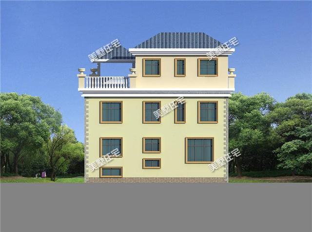 這款108平別墅設(shè)計圖，造價低，建起來不輸大房子，宅基地小的看過來