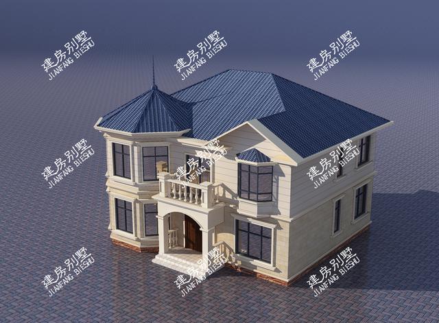 25萬建成二層別墅設計圖，帶空中花園，讓你的生活悠然自在