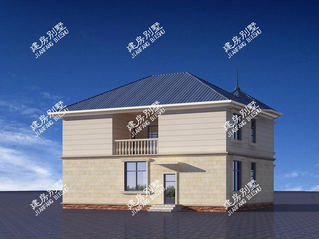 25萬建成二層別墅設計圖，帶空中花園，讓你的生活悠然自在