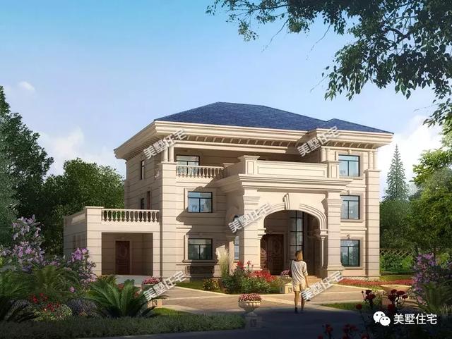 兩棟大氣體面的三層別墅設計圖，又好看又實用難怪大家都喜歡