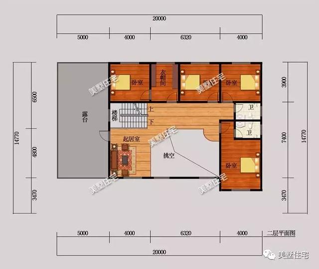 兩棟大氣體面的三層別墅設計圖，又好看又實用難怪大家都喜歡