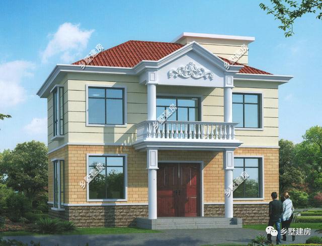 這3款簡約農村小別墅設計圖，每款不到20萬，人人可建的小別墅