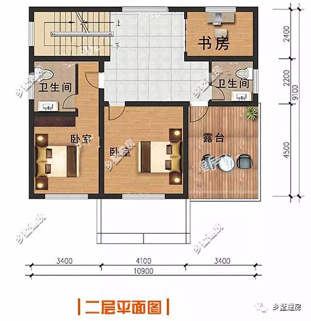 這3款簡約農村小別墅設計圖，每款不到20萬，人人可建的小別墅