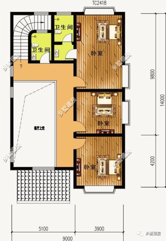 兩款主體造價20萬的農村自建房設計圖，用較低的錢造一棟專屬于你的房子