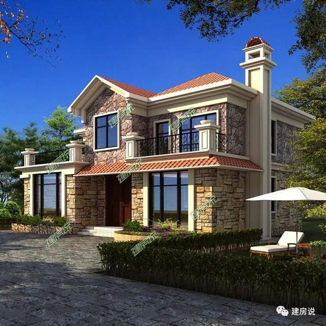 22套二層別墅設計圖同款，這款戶型非常火爆，已經成為一種潮流了