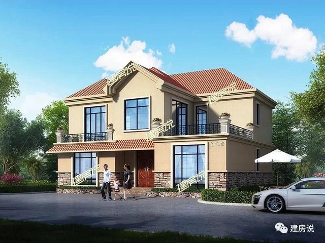 22套二層別墅設計圖同款，這款戶型非常火爆，已經成為一種潮流了