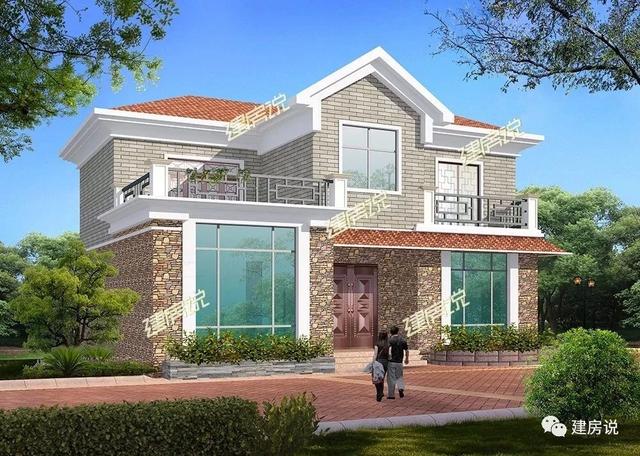 22套二層別墅設計圖同款，這款戶型非常火爆，已經成為一種潮流了