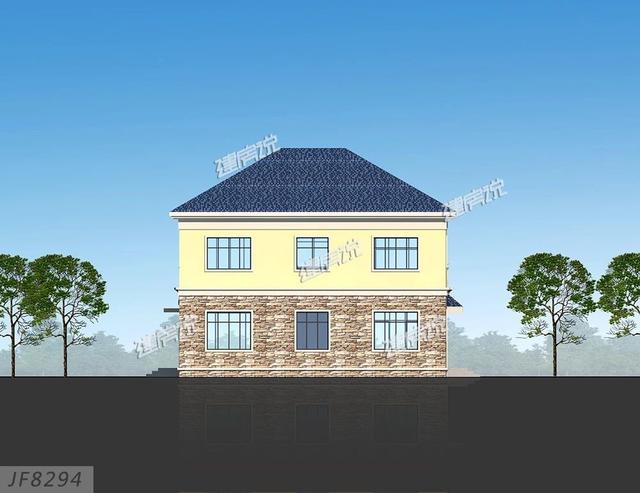 22套二層別墅設計圖同款，這款戶型非常火爆，已經成為一種潮流了