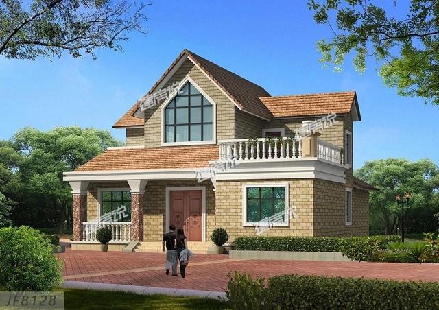 22套二層別墅設計圖同款，這款戶型非常火爆，已經成為一種潮流了