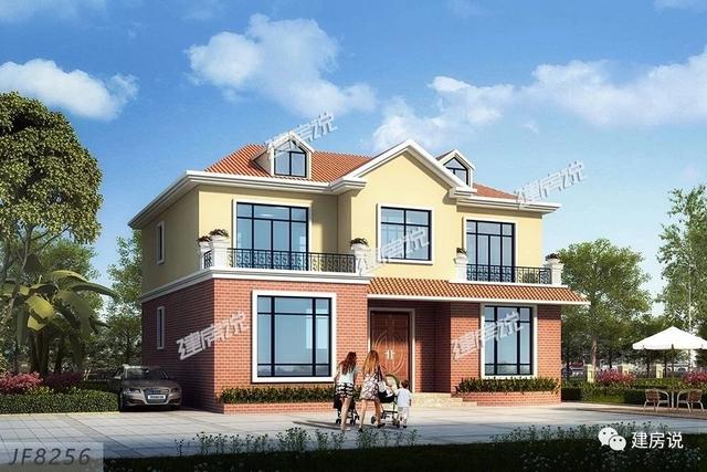 22套二層別墅設計圖同款，這款戶型非常火爆，已經成為一種潮流了