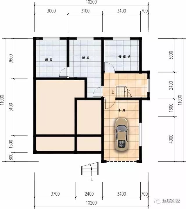 4款帶地下室的別墅設計圖，個性又氣派，住在這樣的房子里是一種享受