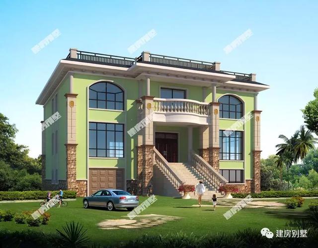 4款帶地下室的別墅設計圖，個性又氣派，住在這樣的房子里是一種享受