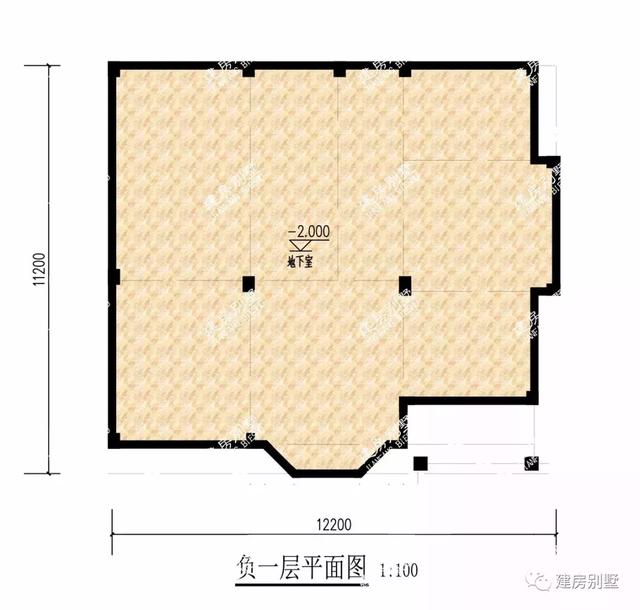 4款帶地下室的別墅設計圖，個性又氣派，住在這樣的房子里是一種享受