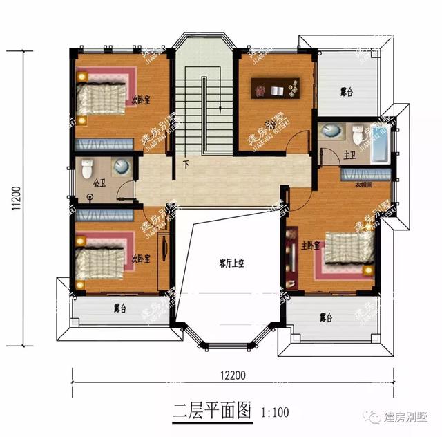 4款帶地下室的別墅設計圖，個性又氣派，住在這樣的房子里是一種享受