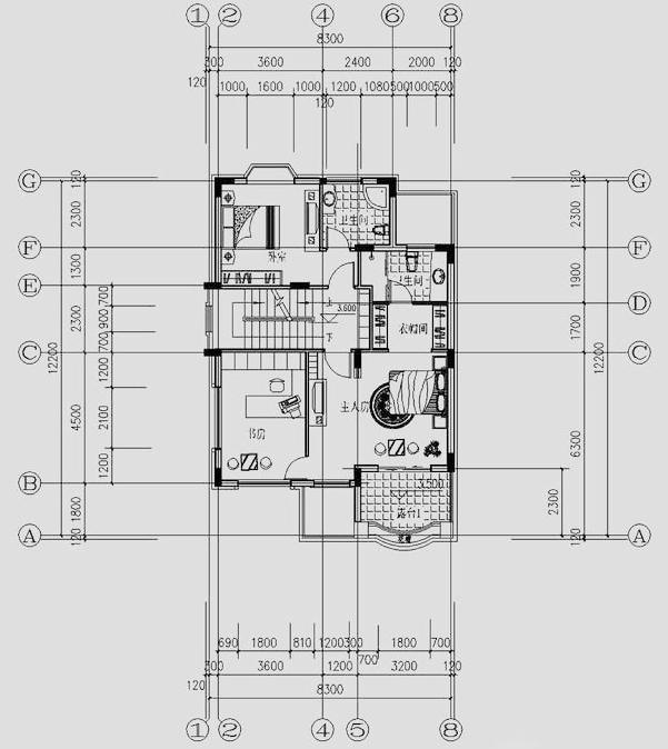 2款主體造價約30萬的二層別墅設計圖，每一款都布局合理，活動空間充足
