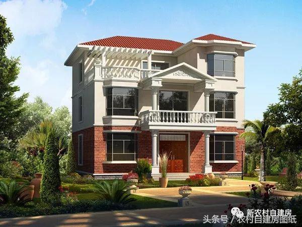 強烈推薦4款開間12米的別墅設計圖，每一款都有特別之處