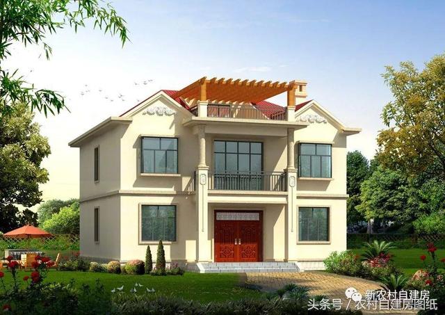 強烈推薦4款開間12米的別墅設計圖，每一款都有特別之處