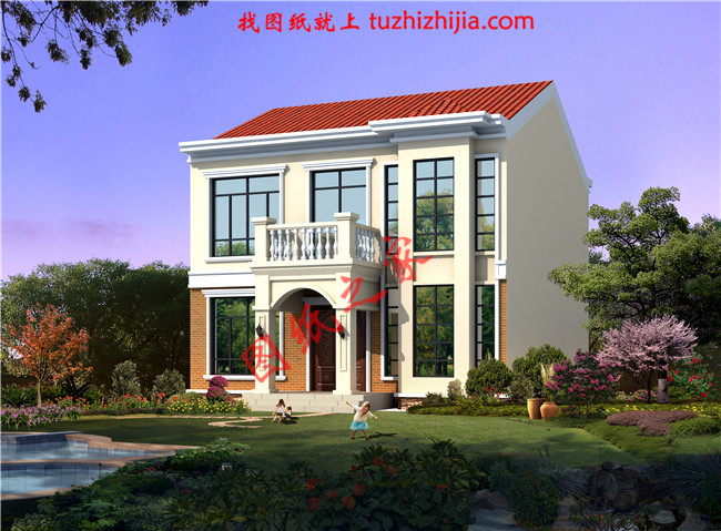 農村13萬元二層小樓圖，簡單易建