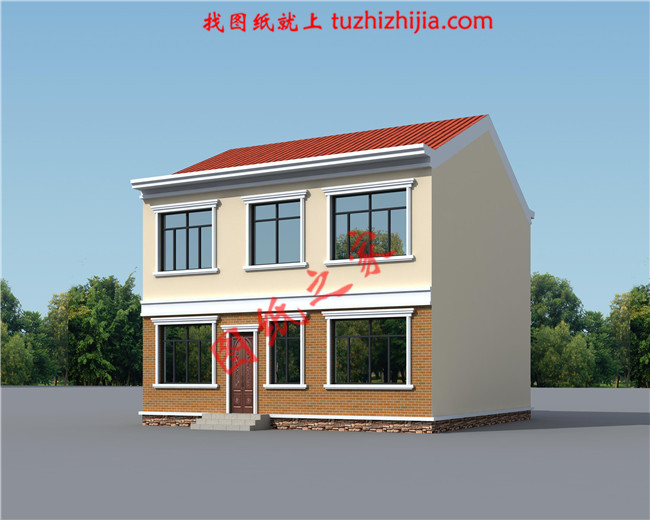 農村13萬元二層小樓圖，簡單易建