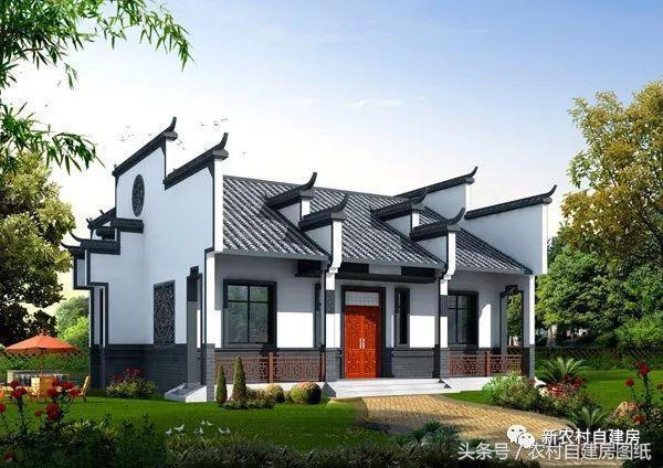 3款一層農村別墅設計圖，性價比高，居住肯定很舒服