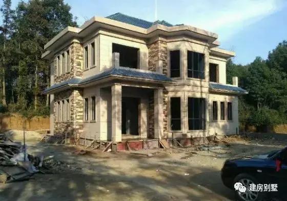 分享一棟主體30萬的別墅設計效果圖，建好后的房子效果比原圖還好