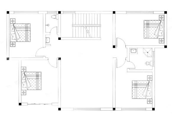 2款磚混結構三層別墅設計圖，完美的戶型，讓人不禁贊賞一番