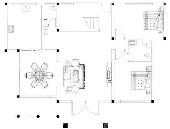 2款磚混結構三層別墅設計圖，完美的戶型，讓人不禁贊賞一番
