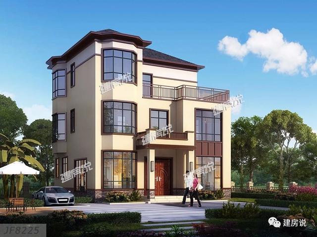 3款新中式別墅設(shè)計圖，配色經(jīng)典，氣派和文雅，室內(nèi)設(shè)計非常走心，接地氣