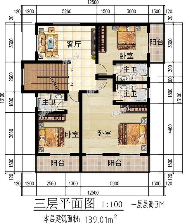 3款新中式別墅設(shè)計圖，配色經(jīng)典，氣派和文雅，室內(nèi)設(shè)計非常走心，接地氣