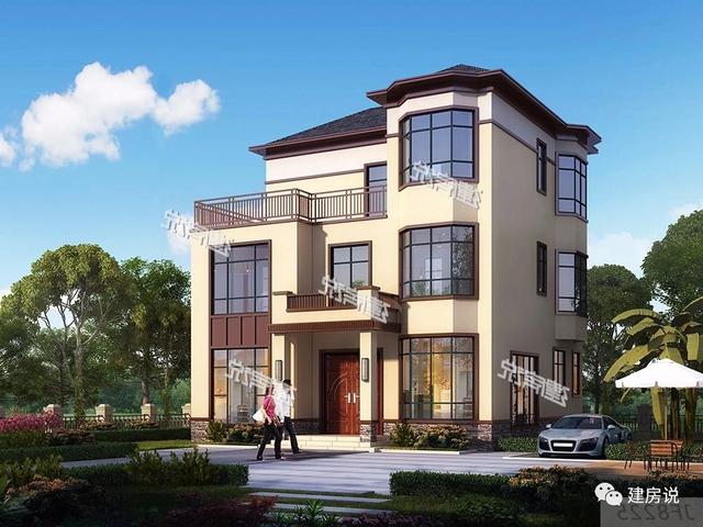 3款新中式別墅設(shè)計圖，配色經(jīng)典，氣派和文雅，室內(nèi)設(shè)計非常走心，接地氣