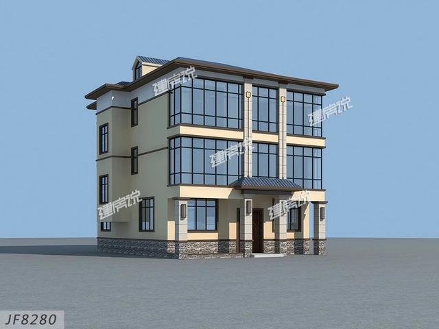 3款新中式別墅設(shè)計圖，配色經(jīng)典，氣派和文雅，室內(nèi)設(shè)計非常走心，接地氣